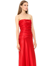 Красное вечернее платье от Alberta Ferretti