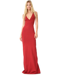 Красное вечернее платье от Dsquared2