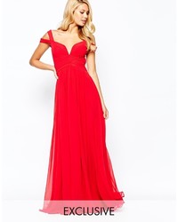 Красное вечернее платье от Forever Unique