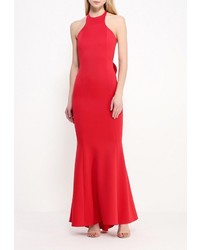 Красное вечернее платье от Goddiva