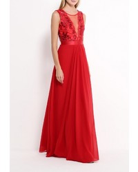 Красное вечернее платье от Goddiva