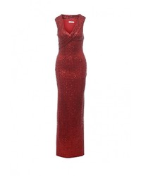 Красное вечернее платье от Goddiva
