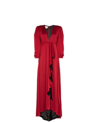 Красное вечернее платье от Gucci