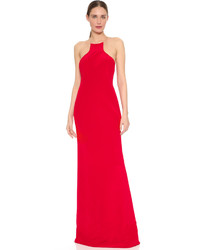 Красное вечернее платье от Kaufman Franco