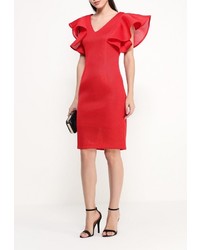 Красное вечернее платье от LAMANIA