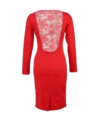 Красное вечернее платье от LuAnn