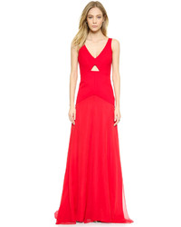 Красное вечернее платье от Mason by Michelle Mason