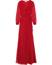 Красное вечернее платье от Matthew Williamson