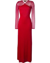 Красное вечернее платье от Missoni