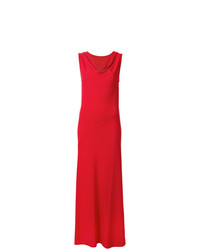 Красное вечернее платье от MM6 MAISON MARGIELA