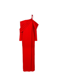 Красное вечернее платье от Monse