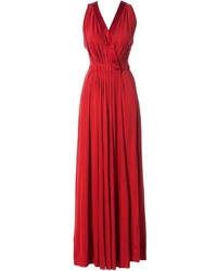 Красное вечернее платье от Nina Ricci