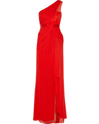 Красное вечернее платье от Notte by Marchesa
