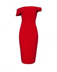 Красное вечернее платье от OLGA SKAZKINA