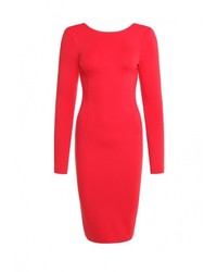 Красное вечернее платье от OLGA SKAZKINA