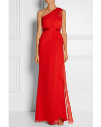 Красное вечернее платье от Notte by Marchesa