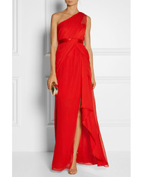 Красное вечернее платье от Notte by Marchesa