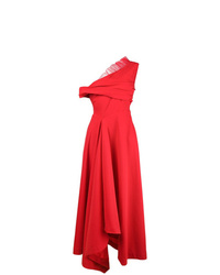 Красное вечернее платье от Preen by Thornton Bregazzi