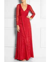Красное вечернее платье от Matthew Williamson