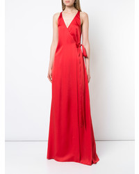 Красное вечернее платье от Dvf Diane Von Furstenberg