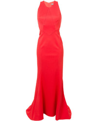 Красное вечернее платье от Zac Posen