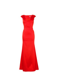Красное вечернее платье от Zac Zac Posen