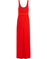 Красное кружевное вечернее платье от SOLACE London