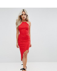 Красное облегающее платье от City Goddess Petite