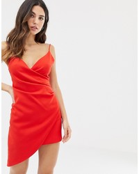 Красное облегающее платье от Club L