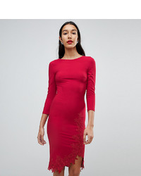 Красное облегающее платье от Little Mistress Tall