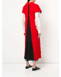 Красное пальто без рукавов от Yohji Yamamoto Vintage