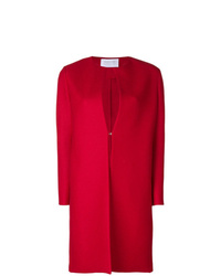 Женское красное пальто дастер от Harris Wharf London