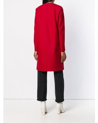 Женское красное пальто дастер от Harris Wharf London