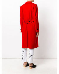 Женское красное пальто от Dolce & Gabbana