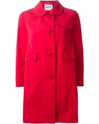 Женское красное пальто от Aspesi