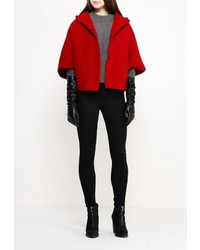 Женское красное пальто от Aurora Firenze