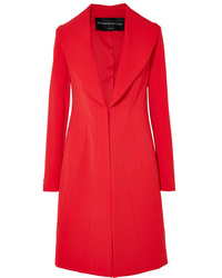 Женское красное пальто от Brandon Maxwell