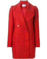 Женское красное пальто от Carven