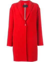 Женское красное пальто от Cédric Charlier