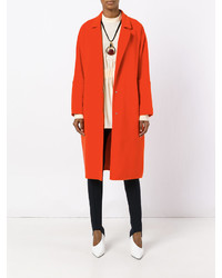 Женское красное пальто от Marni