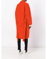 Женское красное пальто от Marni