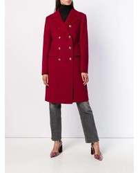 Женское красное пальто от Tagliatore