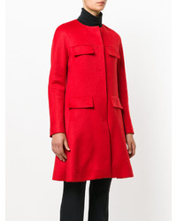 Женское красное пальто от Giambattista Valli
