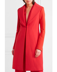 Женское красное пальто от Brandon Maxwell