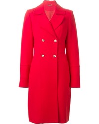 Женское красное пальто от Diane von Furstenberg
