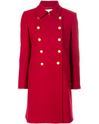 Женское красное пальто от Dondup