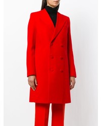 Женское красное пальто от Givenchy