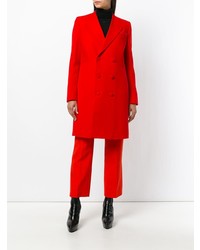 Женское красное пальто от Givenchy