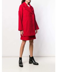 Женское красное пальто от RED Valentino