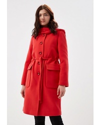 Женское красное пальто от Electrastyle